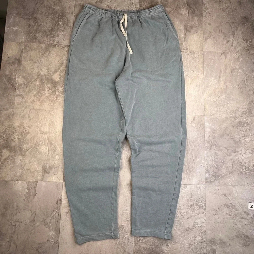 Vintage light blue American apparel heavyweight cotton joggers size xl